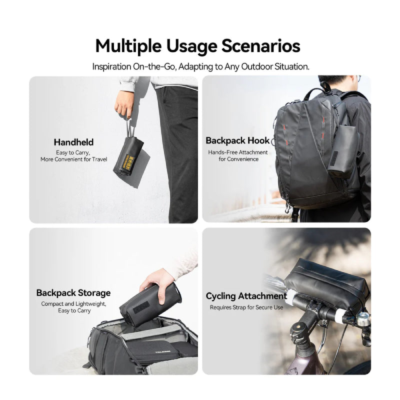TELESIN Universal Portable Storage Bag For Osmo - Black