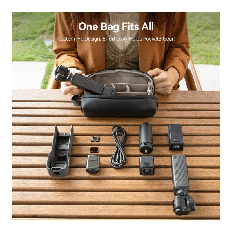 TELESIN Universal Portable Storage Bag For Osmo - Black