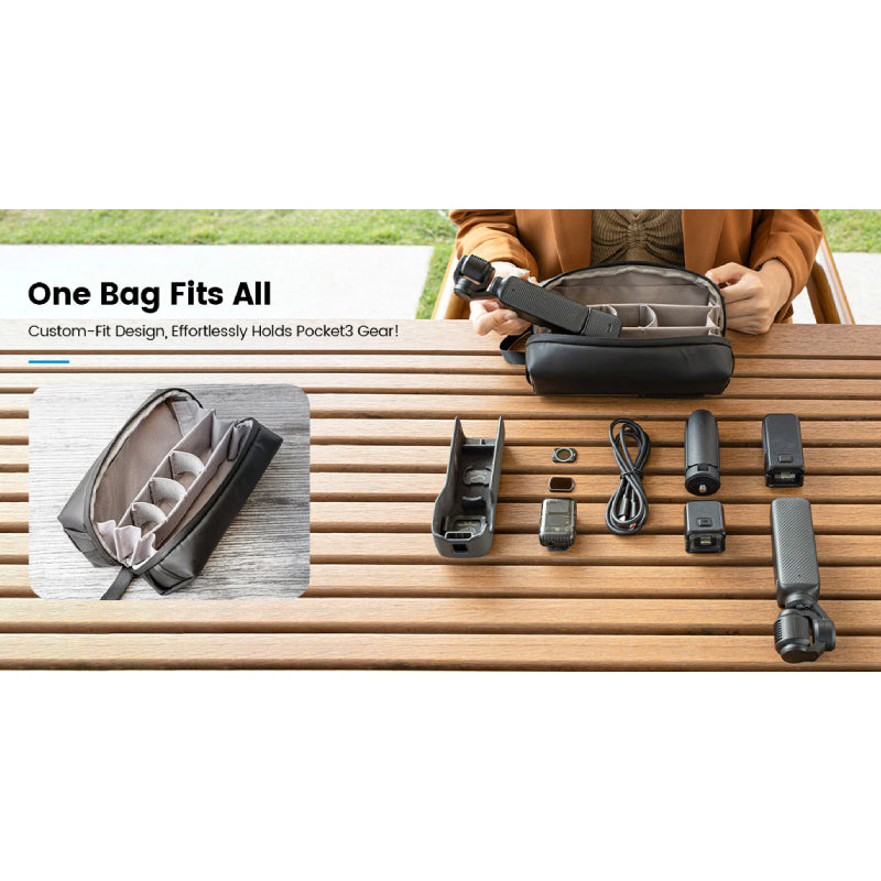 TELESIN Universal Portable Storage Bag For Osmo - Black