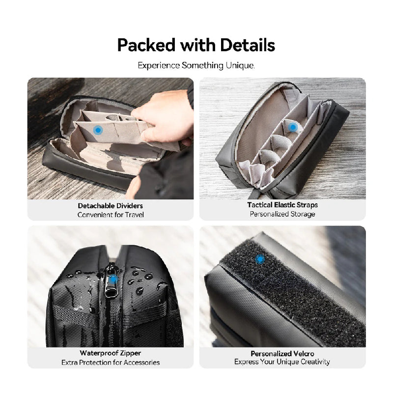 TELESIN Universal Portable Storage Bag For Osmo - Black