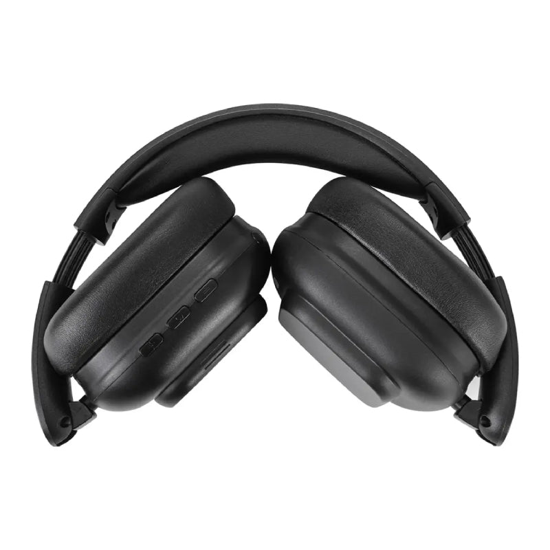 Porodo Soundtech TouchWave Active Noise Cancelling Headphones - 300mAh / Bluetooth / Black