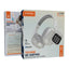 Porodo Soundtech TouchWave Active Noise Cancelling Headphones - 300mAh / Bluetooth / White