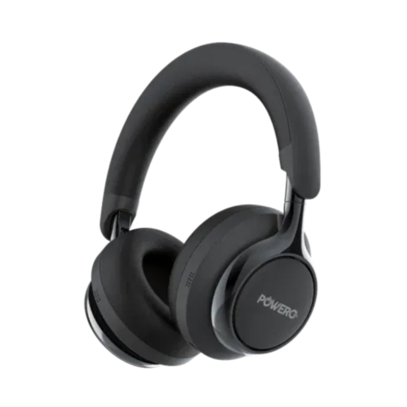 PowerO+ Manik ANC Over-ear Headphone - 300mAh / Bluetooth / Black