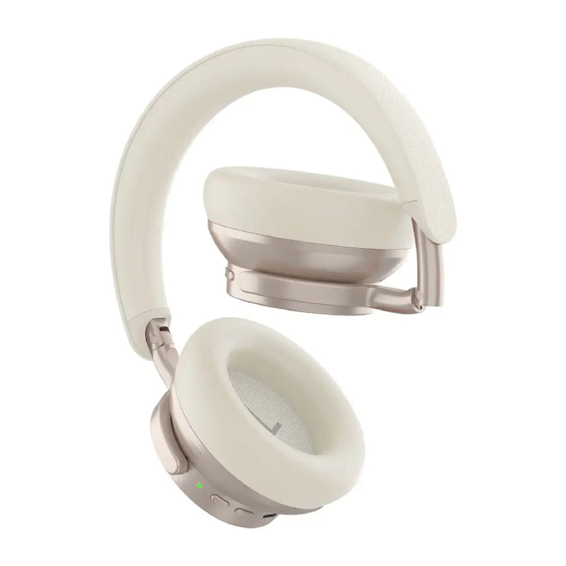 Powerology Astro Active Noise Cancelling Wireless Headphones - 600mAh / Bluetooth / Beige