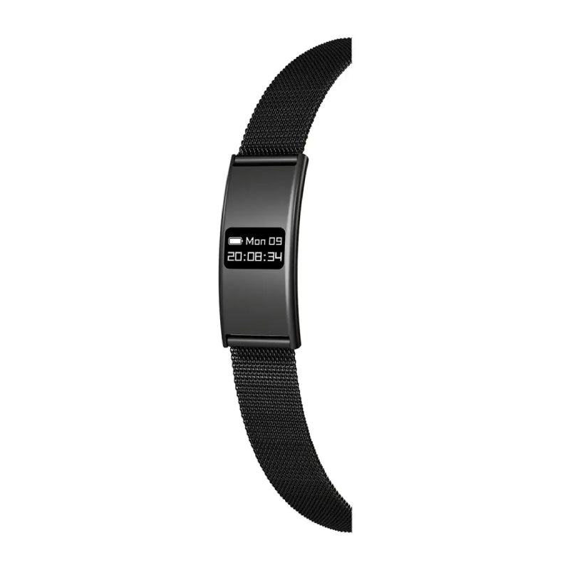 Porodo Trackfit Plus Smart Bracelet - 33mAh / Bluetooth / Black