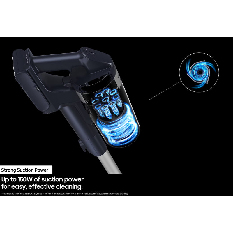 Samsung Jet 60 Turbo Stick Vacuum Cleaner - 410 Watts / 0.8 Liters / Violet