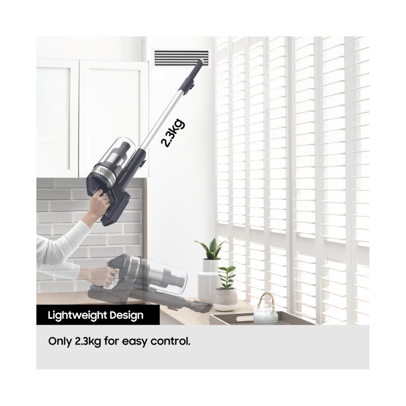 Samsung Jet 60 Turbo Stick Vacuum Cleaner - 410 Watts / 0.8 Liters / Violet