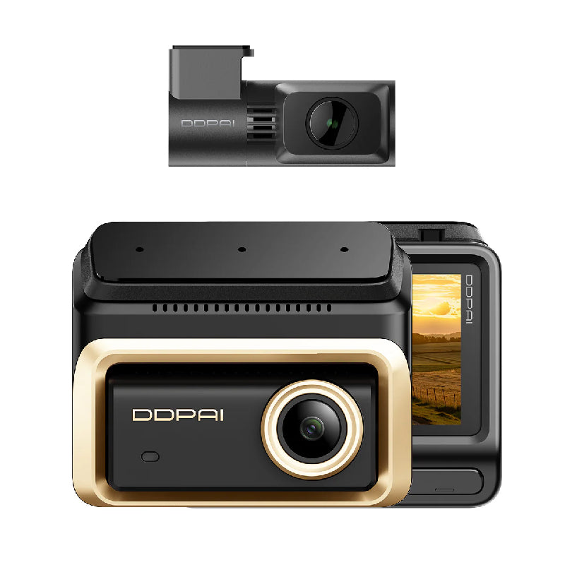 DDPAI Z90 Master 2CH Dash Cam - 3-inch IPS / Bluetooth / Black