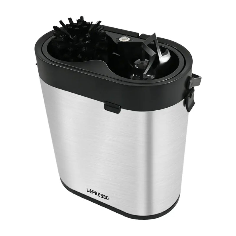 LePresso Sterilix Portafilter Cleaner Machine - Silver