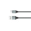 LDNIO LS442 Fast Charging Data Cable - 2 Meter / USB-A / USB-C / Grey