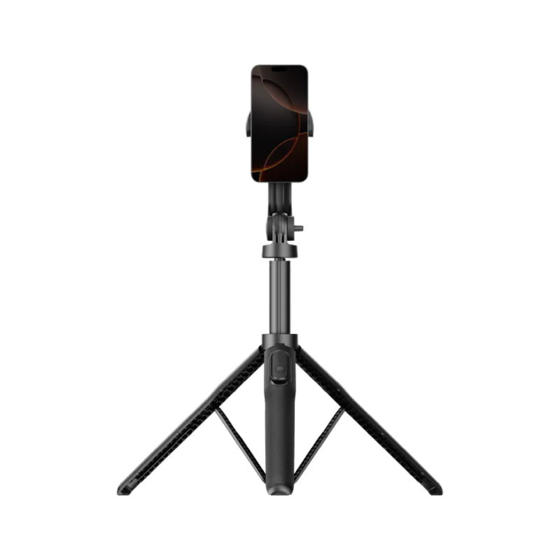 MOMAX 1-Snap Pole Magnetic Tripod Selfie Stick with Wireless Remote - Black