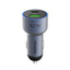 MOMAX MoVe Dual Port Car Charger - 67W / USB-A / USB-C / Space Gray