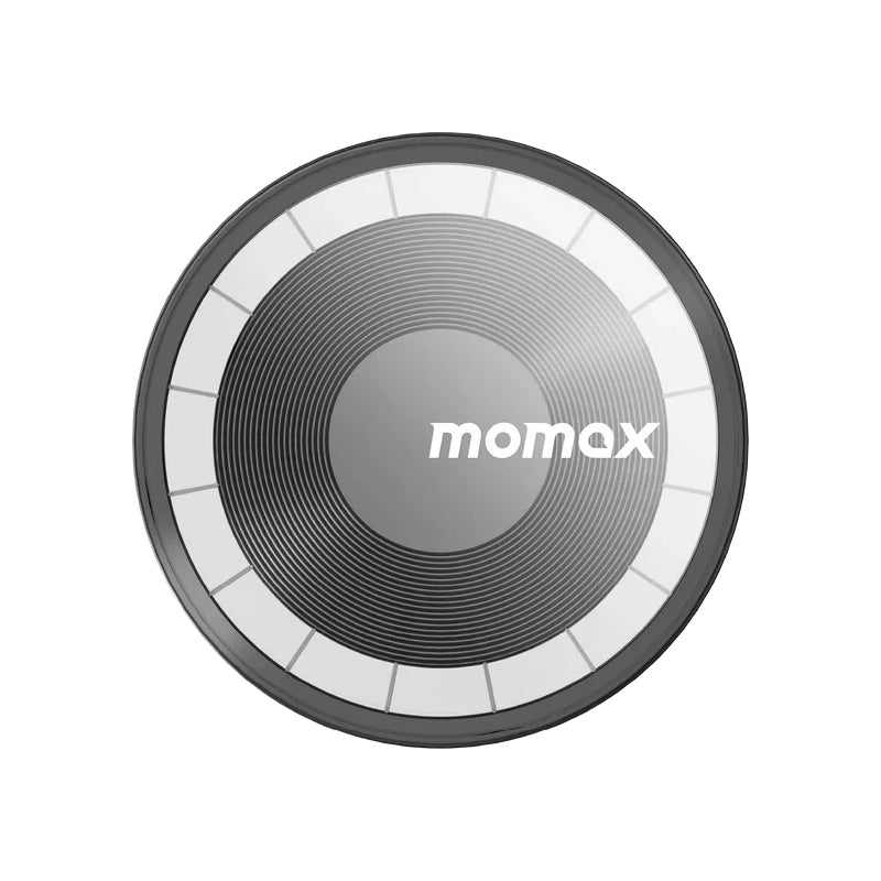 MOMAX 1-Snap Go Auto Suction Magnetic Phone Stand - Black