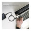 MOMAX Mag.Link Magnetic Cable - USB-C / 100W / 1 Meter / Black