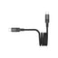 MOMAX Mag.Link Magnetic Cable - USB-C / 100W / 1 Meter / Black