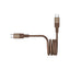 MOMAX Mag.Link Magnetic Cable - USB-C / 100W / 1 Meter / Sandstone