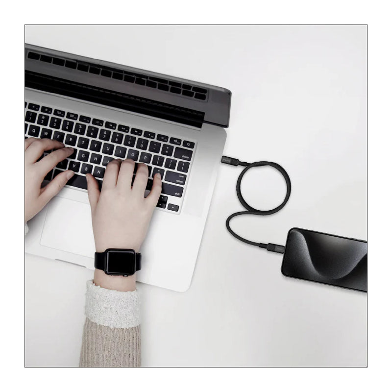 MOMAX Mag.Link Magnetic Cable - USB-C / 100W / 2 Meter / Black