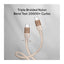 MOMAX Mag.Link Magnetic Cable - USB-C / 100W / 2 Meter / Sandstone
