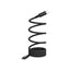 MOMAX Mag.Link Magnetic Cable - 240W / USB-C / 1.5 Meter / Black