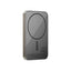 MOMAX 1-Power Q.Pass Qi2 Magnetic Wireless Power Bank - 5000mAh / USB-C / Titanium
