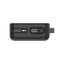 MOMAX 1-Power Vital+ Power Bank With Built-In Cable - 10000mAh / USB-C / Lightning / Black