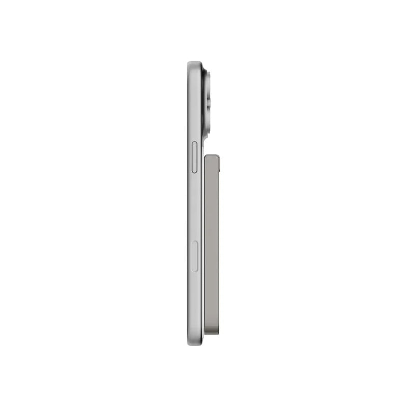 MOMAX 1-Power S.Pass Qi2 Magnetic Wireless Power Bank - 5000mAh / USB-C / Titanium