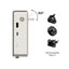 MOMAX 1-Pac 3-in-1 Hybrid GaN Power Bank with Built-In Retractable Cable - 10000mAh / USB-A / USB-C / Titanium
