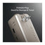 MOMAX 1-Pac 3-in-1 Hybrid GaN Power Bank with Built-In Retractable Cable - 10000mAh / USB-A / USB-C / Titanium