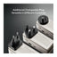 MOMAX 1-Pac 3-in-1 Hybrid GaN Power Bank with Built-In Retractable Cable - 10000mAh / USB-A / USB-C / Titanium