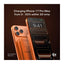 MOMAX 1-Power Q.Pass Qi2 Magnetic Wireless Power Bank - 10000mAh / USB-C / Solar Orange