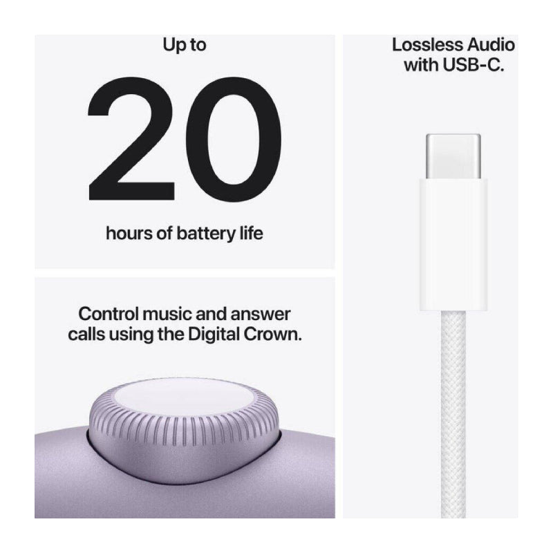 Apple Airpods Max 2 - Bluetooth v5.3 / Wireless / Purple - Headphone