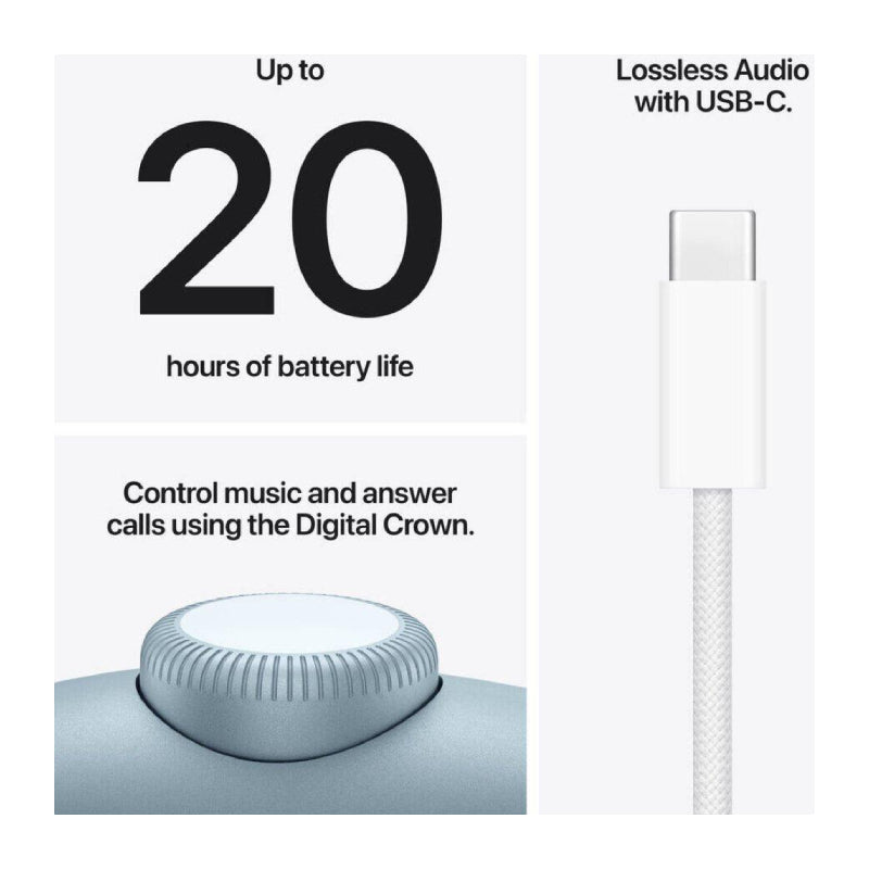 Apple Airpods Max 2 - Bluetooth v5.3 / Wireless / Blue - Headphone