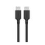 MOMAX Universal 4-Port Travel GaN Charger with USB-C Cable - 120W / USB-A / USB-C / Titanium