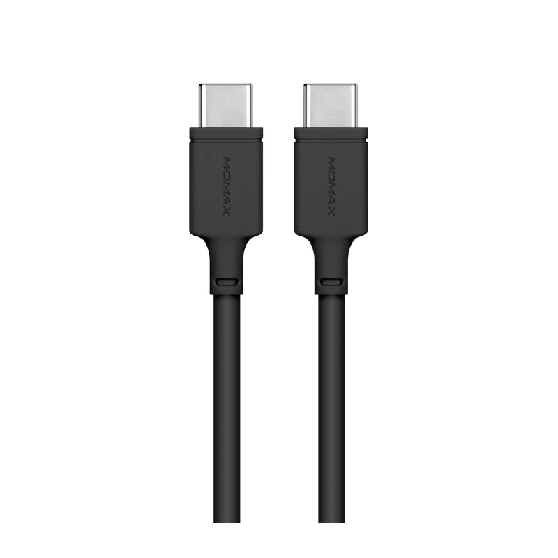 MOMAX Universal 4-Port Travel GaN Charger with USB-C Cable - 120W / USB-A / USB-C / Titanium