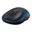 Logitech M185 Wireless Mouse - Blue