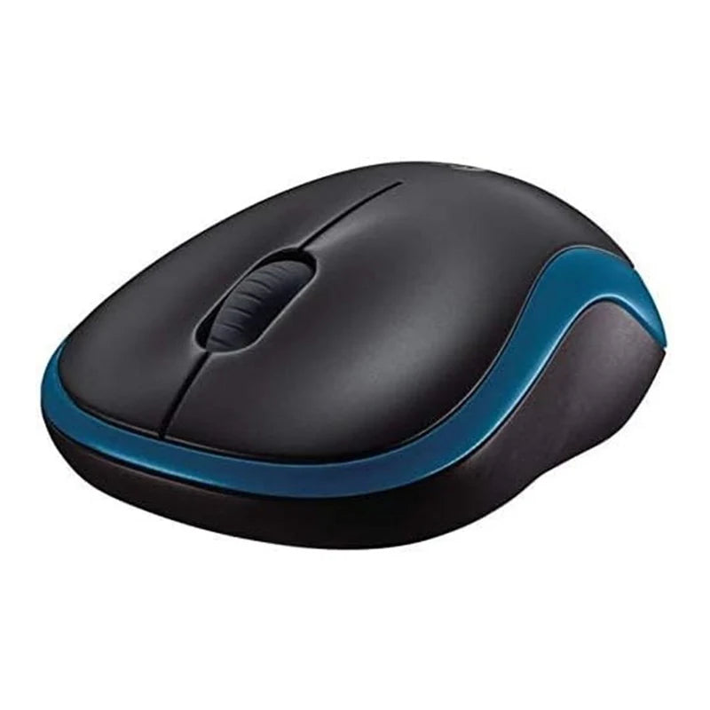 Logitech M185 Wireless Mouse - Blue
