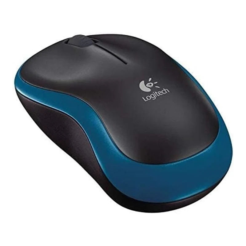 Logitech M185 Wireless Mouse - Blue