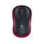 Logitech M185 Wireless Mouse - Red