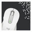 Logitech M650 Signature Wireless Mouse - Large / Off-White