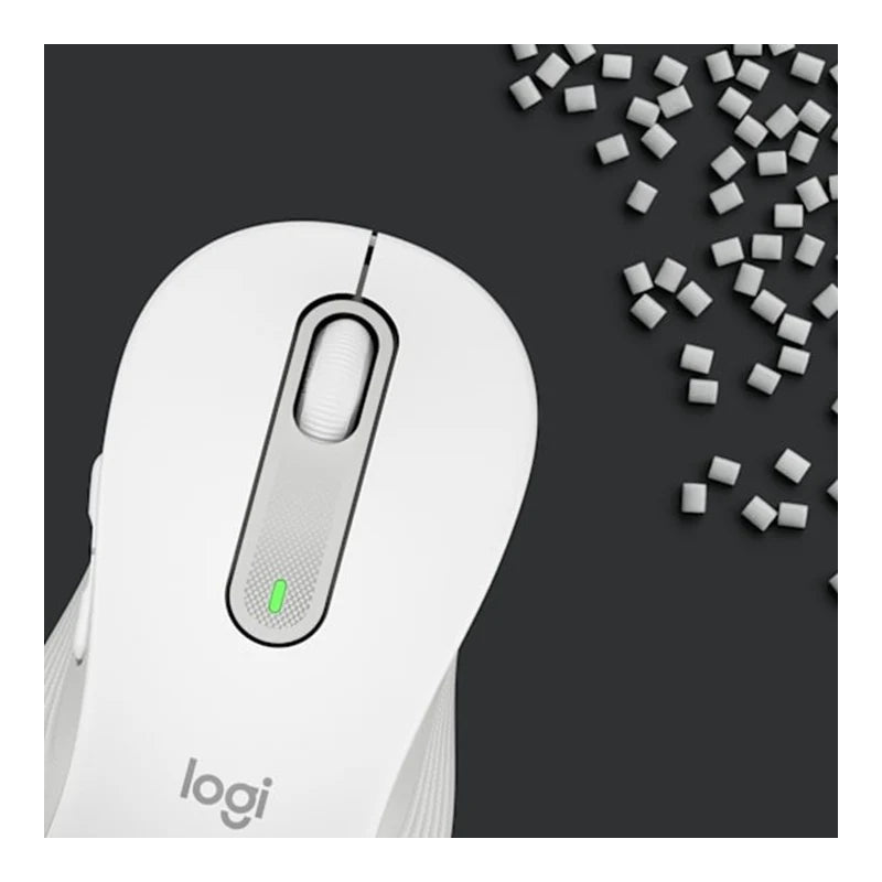 Logitech M650 Signature Wireless Mouse - Large / Off-White