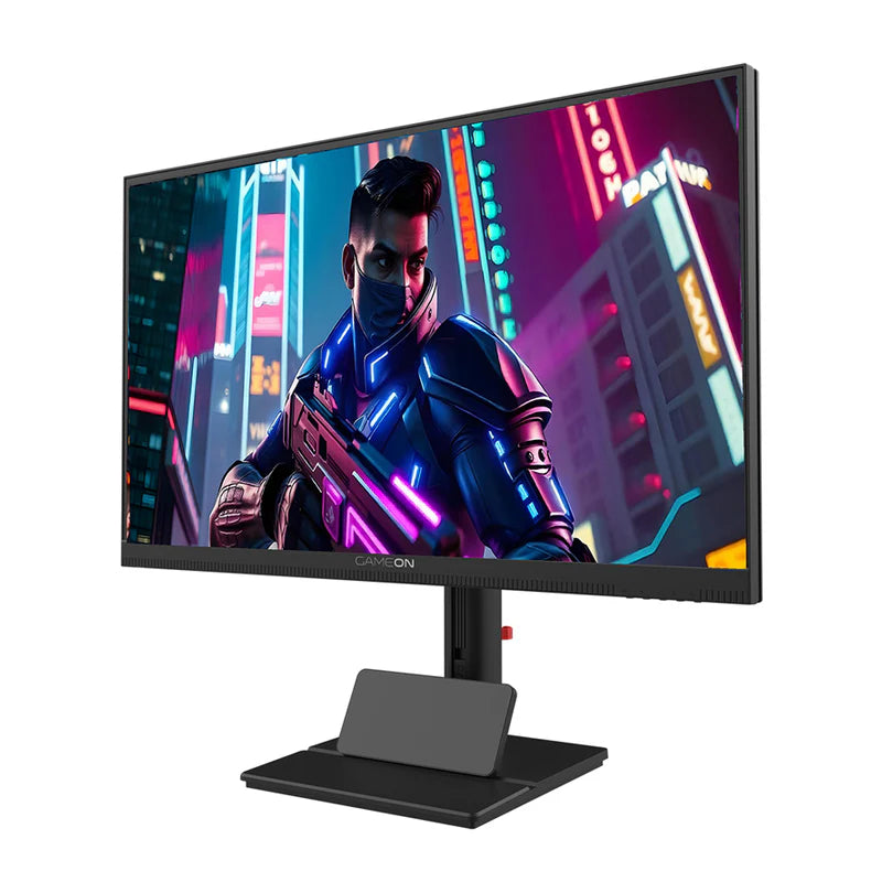 GameOn GOML27QHD240IPS Midnight Signature Series Gaming Monitor - 27" QHD / 240Hz / 0.5ms / DisplayPort / HDMI / USB / Audio Out - White