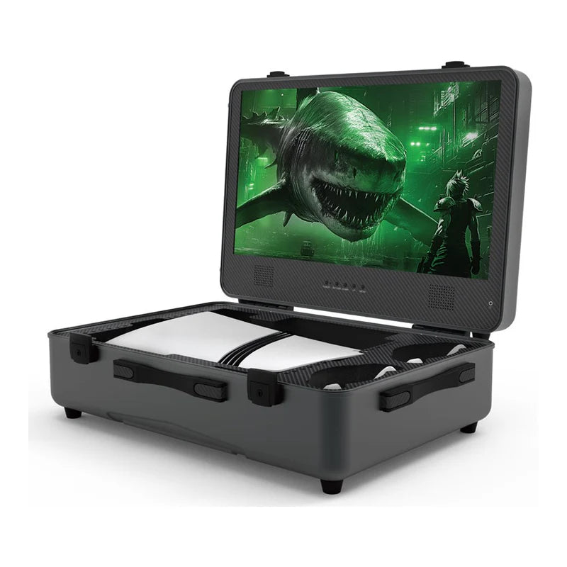SHARX QUEST Gaming Suitcase - 24" QHD / 1ms / 165Hz / HDMI / USB-A / USB-C - Gaming Monitor