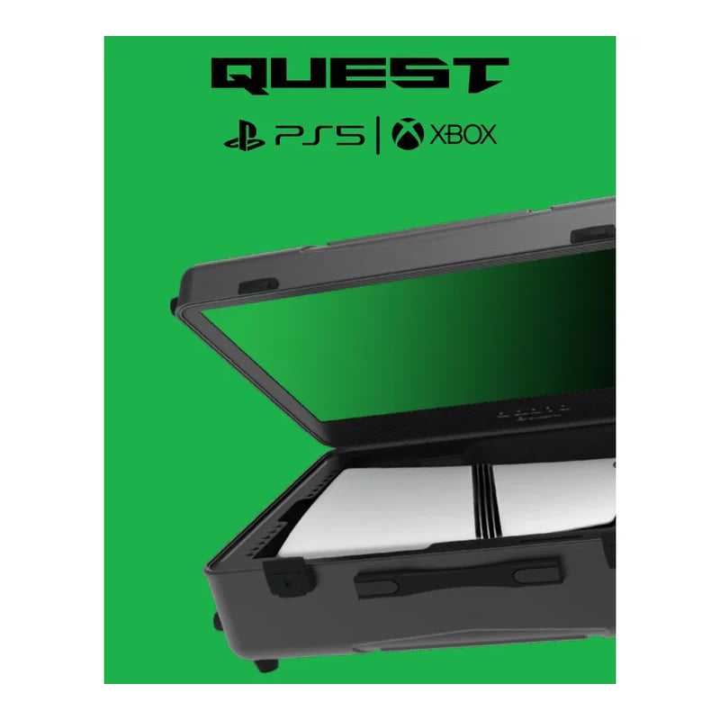 SHARX QUEST Gaming Suitcase - 24" QHD / 1ms / 165Hz / HDMI / USB-A / USB-C - Gaming Monitor