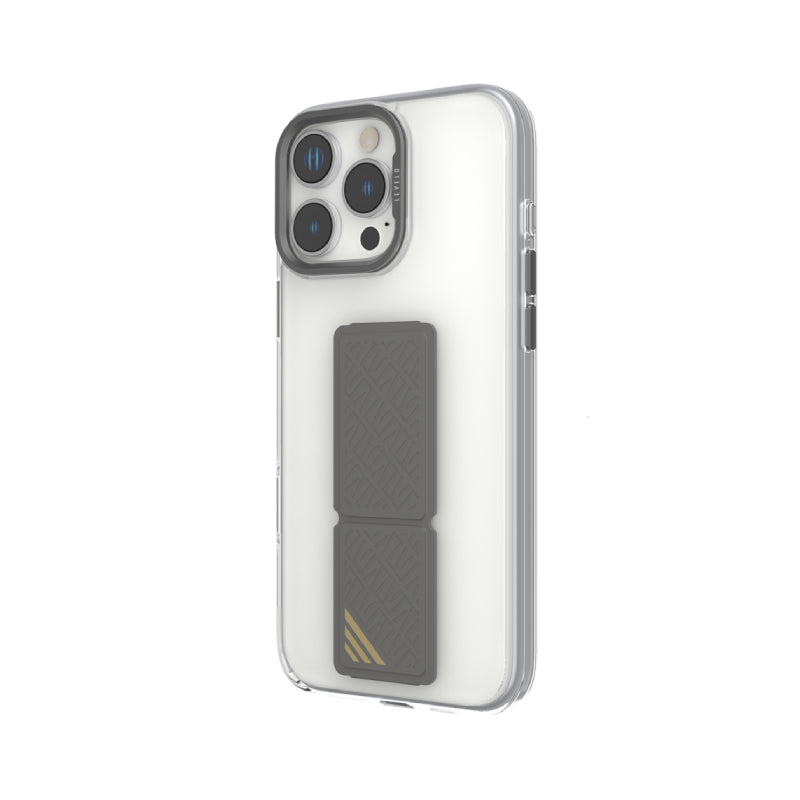 Levelo Morphix Clara Grip Case For Apple iPhone 16 Pro Max - Gray