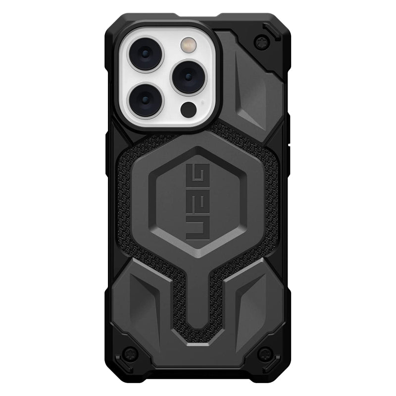 UAG Magsafe Monarch Pro Kevlar Case For Apple iPhone 14 Pro - Kevlar Silver
