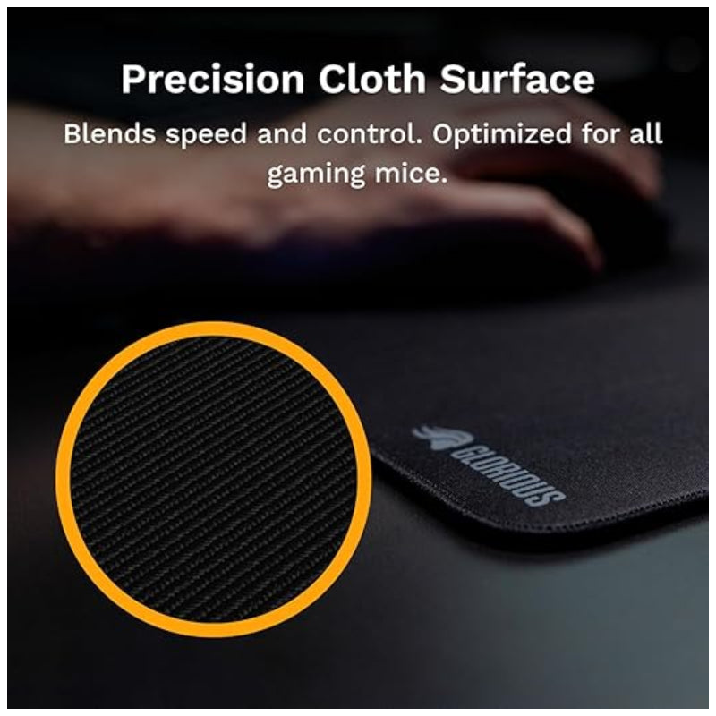 Glorious 2 GLED Mouse Pad - 3XL / Black