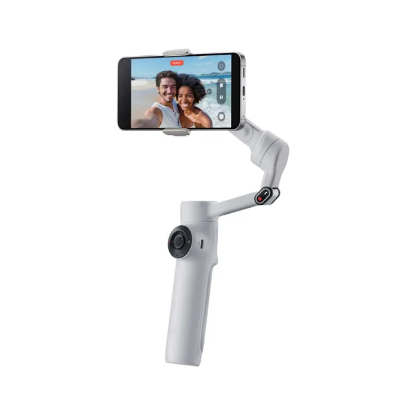 Insta360 Flow 2 AI Tracker Kit Gimbal Stabilizer - Bluetooth / USB-C / 2900mAh / Stone Grey