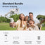 Insta360 Flow 2 AI Tracker Kit Gimbal Stabilizer Bundle - Bluetooth / USB-C / 1100mAh / Summit White