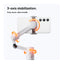 Insta360 Flow 2 AI Tracker Kit Gimbal Stabilizer Bundle - Bluetooth / USB-C / 1100mAh / Summit White