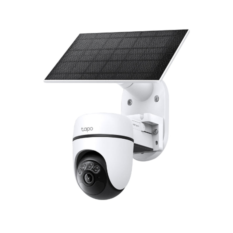 TP-Link (Tapo C610 KIT) Solar-Powered Pan/Tilt Security Camera Kit - 2304 × 1296 / 2.4 GHz - White